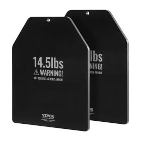 Weight Vest Plates, 14.5 LB Pairs, Premium Steel Weighted plates, Contoured Ergonomic Fit – WODs, Additional Weight for Weight Vests