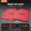 Weight Vest Plates, 8.75 LB Pairs, Premium Steel Weighted plates, Contoured Ergonomic Fit – WODs, Additional Weight for Weight Vests