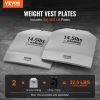 Curved Weight Vest Plates, 14.5 LB Pairs, Premium Steel Weighted plates, Contoured Ergonomic Fit – WODs, Additional Weight for Weight Vests