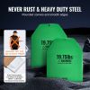 Weight Vest Plates, 19.75 LB Pairs, Premium Steel Weighted plates, Contoured Ergonomic Fit – WODs, Additional Weight for Weight Vests
