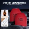 Weight Vest Plates, 8.75 LB Pairs, Premium Steel Weighted plates, Contoured Ergonomic Fit – WODs, Additional Weight for Weight Vests